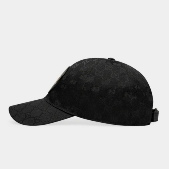 Black and Gold Cap (Adjustable) - Picture 2 of 4